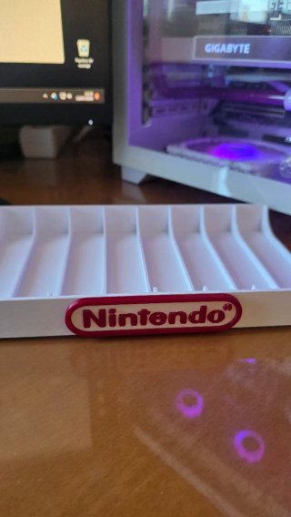 Expositor juegos NES caja con funda PET