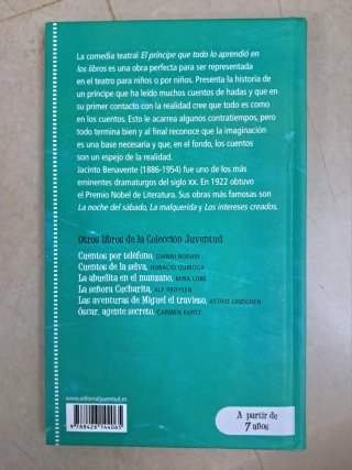 El príncipe q todo lo aprendió en los libros