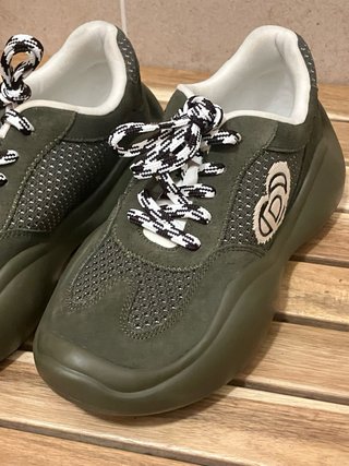 Desigual Zapatillas Verde Talla 40 Oversize
