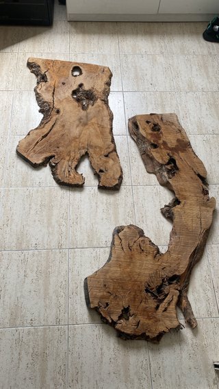 Madera de olivo para resina