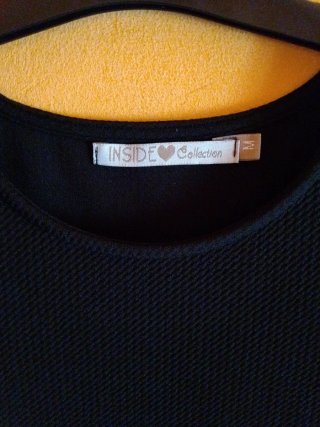 Vestido Negro Talla M Inside