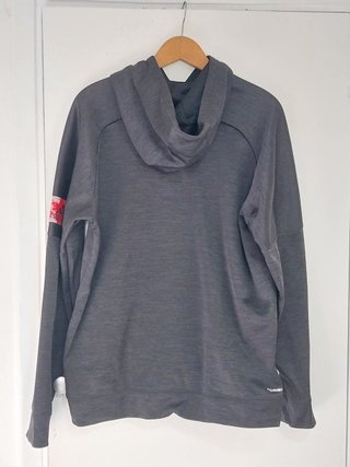 Sudadera con Capucha Adidas Gris Marengo, Talla L