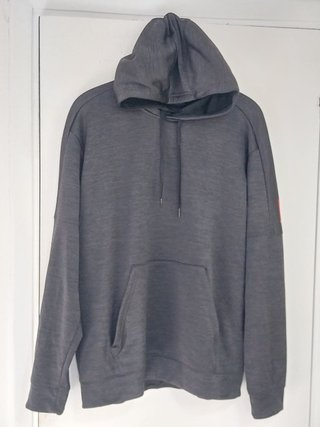 Sudadera con Capucha Adidas Gris Marengo, Talla L