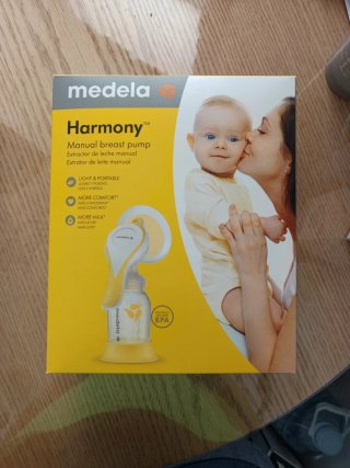 Sacaleches manual Medela Harmony