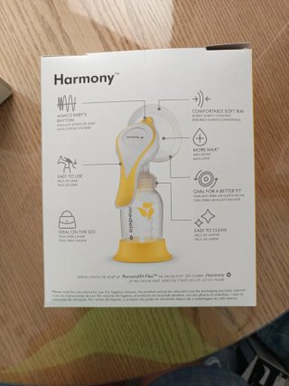 Sacaleches manual Medela Harmony