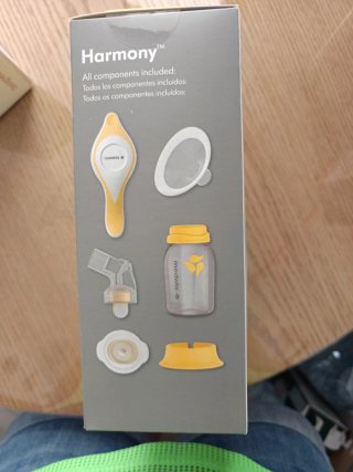 Sacaleches manual Medela Harmony