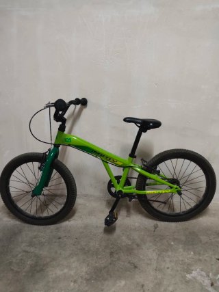 Bicicleta infantil Monty 105 verde