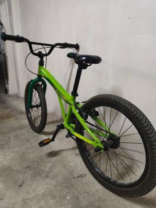 Bicicleta infantil Monty 105 verde