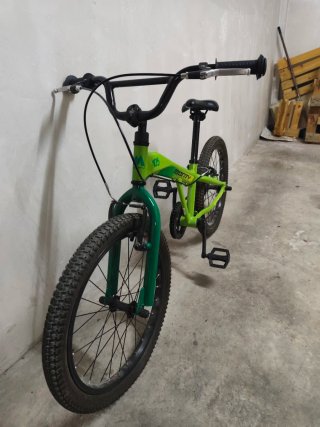 Bicicleta infantil Monty 105 verde