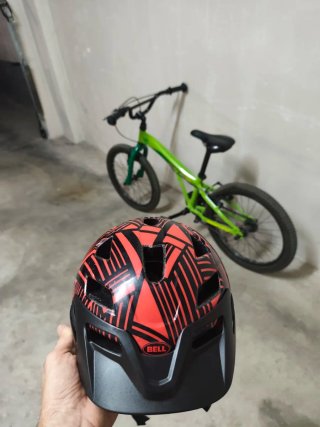 Bicicleta infantil Monty 105 verde