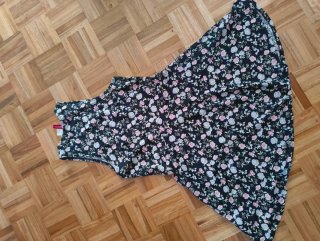 Vestido corto estampado floral verano