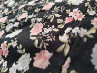 Vestido corto estampado floral verano