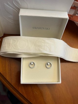 Pendientes Swarovski Aro Circonitas