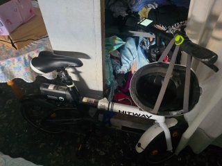 Bicicleta eléctrica plegable