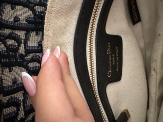Bolso Christian Dior Beige y Negro