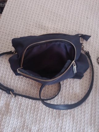 Conjunto de 3 bolsos: azul, blanco y negro