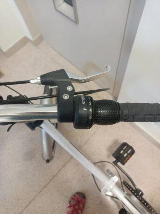 Bicicleta Plegable Blanca