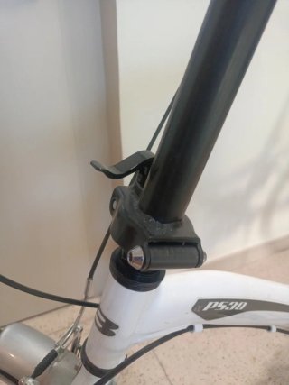 Bicicleta Plegable Blanca