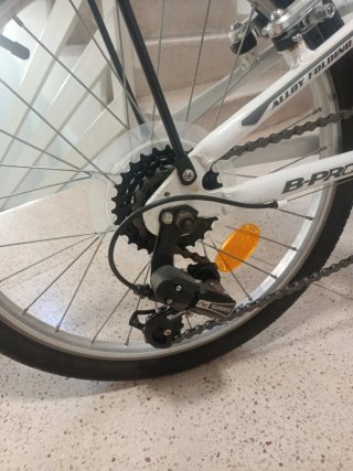 Bicicleta Plegable Blanca