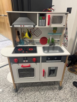 Cocinita infantil madera con luces