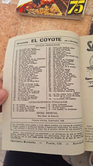 40 novelas. El coyote. Coleccion 1948 Primera ed.