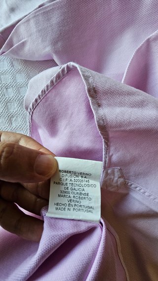 Camisa Rosa Roberto Verino