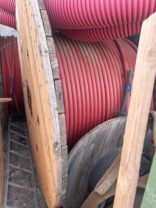 Bobinas de cable aluminio alta tensión