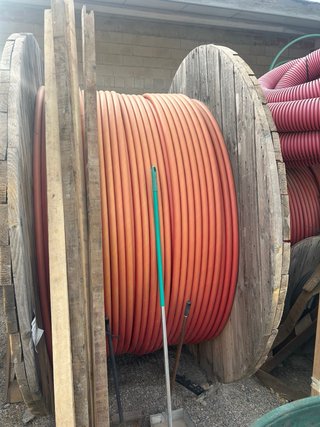 Bobinas de cable aluminio alta tensión