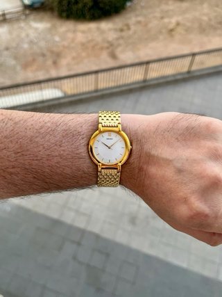 Reloj Seiko Quartz Vintage Gold Nuevo *Año 1995*