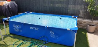 Piscina Intex 3x2x0.70m + depuradora y funda nueva