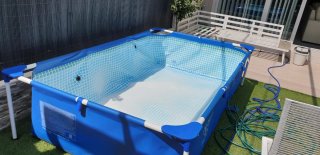 Piscina Intex 3x2x0.70m + depuradora y funda nueva