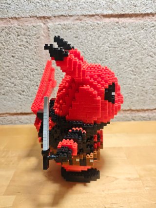 Figura de Bloques Deadpool-Pikachu (1.500 piezas)