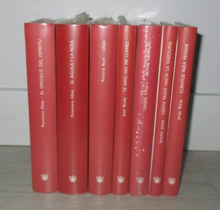 LIBROS AUTOAYUDA ROJOS