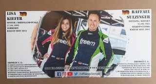 Tarjeta promocional Ford Fiesta R2