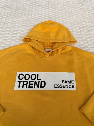 Sudadera Pull&Bear Mostaza Talla S