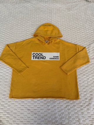 Sudadera Pull&Bear Mostaza Talla S