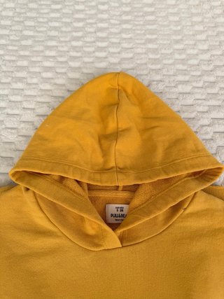 Sudadera Pull&Bear Mostaza Talla S