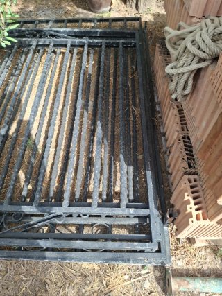 Rejas de ventana de hierro forjado