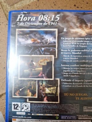 Caja original PlayStation 2 - Medal of Honor: Risi