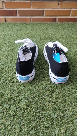 Zapatillas Mustang Negras Talla 39 Nuevas !