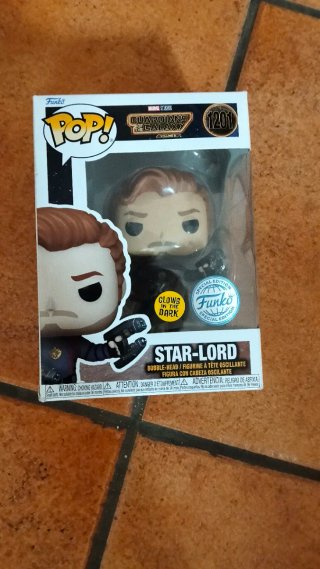 Funko Pop Star-Lord Guardianes de la Galaxia 1201