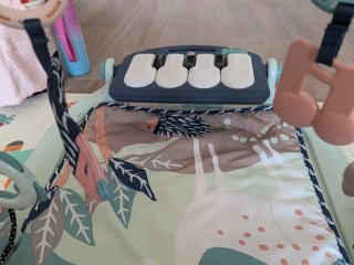Alfombra gimnasio con piano Fisher Price evolutivo