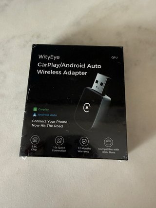 Adaptador CarPlay/Android Auto Inalámbrico WityEye