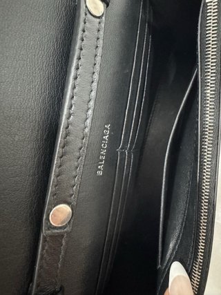 Bolso Balenciaga Negro con Brillantes