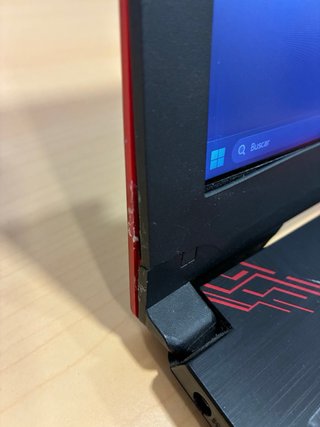 Portátil Asus ROG i5 Negro/Rojo
