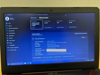 Portátil Asus ROG i5 Negro/Rojo