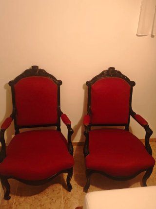 Juego Sillas y Sillones Antiguos Siglo XIX