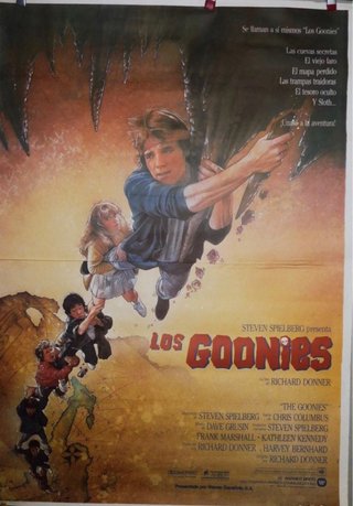 Cartel de cine Los Goonies