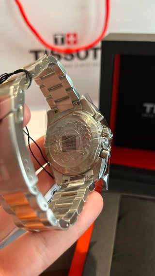 Reloj Tissot PR516 Chronograph Quartz BicolorNegro