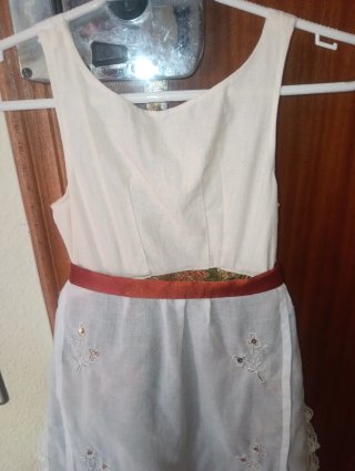 Vestido de fallera 5-6 años